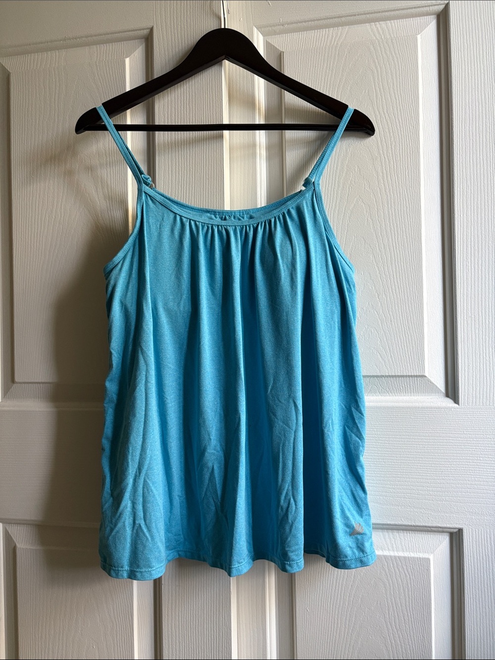 Women's Light Blue Spaghetti-Strap Camisole Tank Top